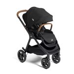 3-in-1 Stroller, Lightweight Infant Car Seat & Anti-Rebound Base, All-Wheel Suspension, Reversible Seat (Shale)
