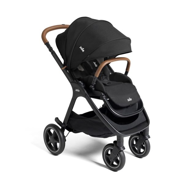 3-in-1 Stroller, Lightweight Infant Car Seat & Anti-Rebound Base, All-Wheel Suspension, Reversible Seat (Shale)