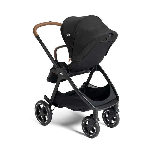 3-in-1 Stroller, Lightweight Infant Car Seat & Anti-Rebound Base, All-Wheel Suspension, Reversible Seat (Shale)
